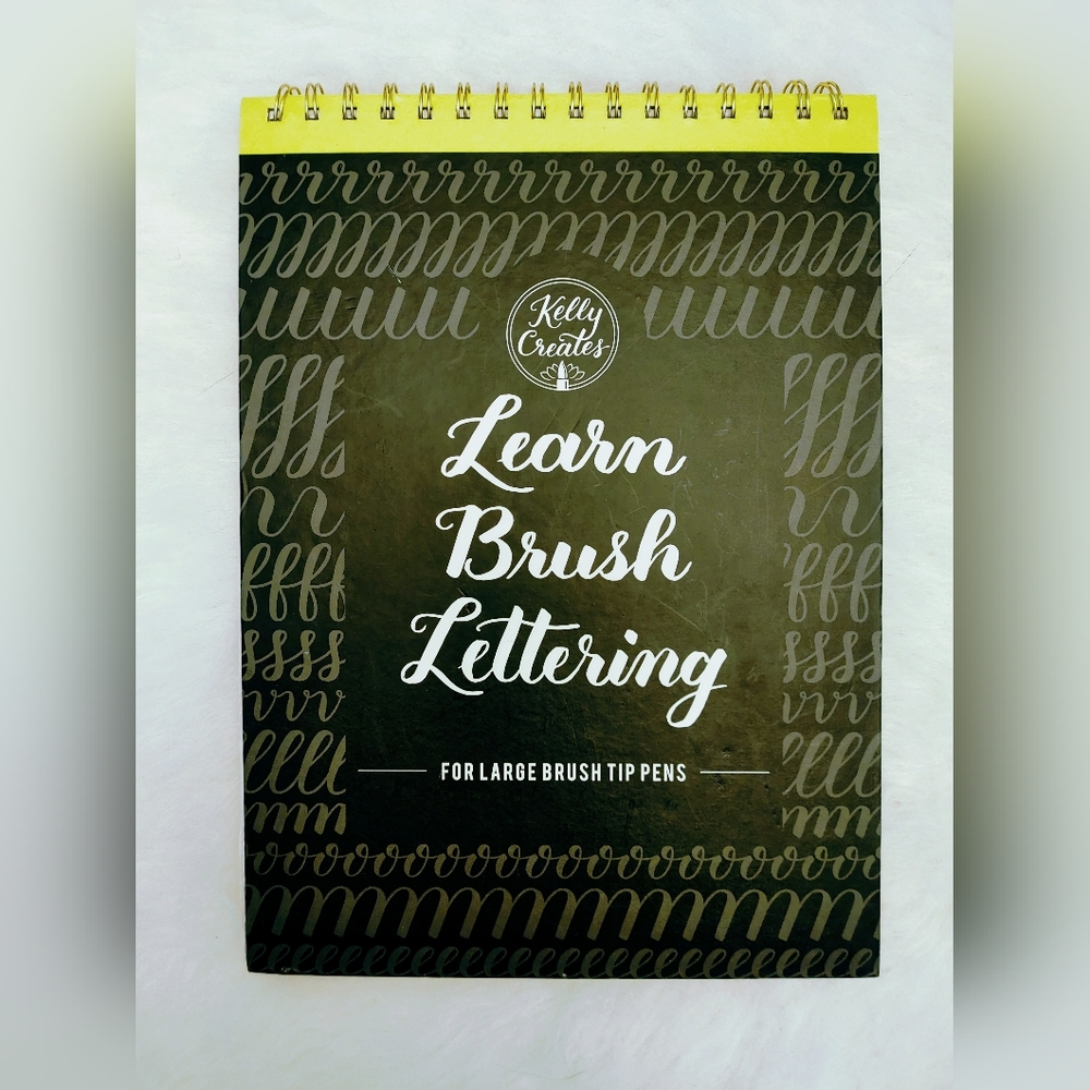 Kelly Creates Large Brush Lettering Learning Book
